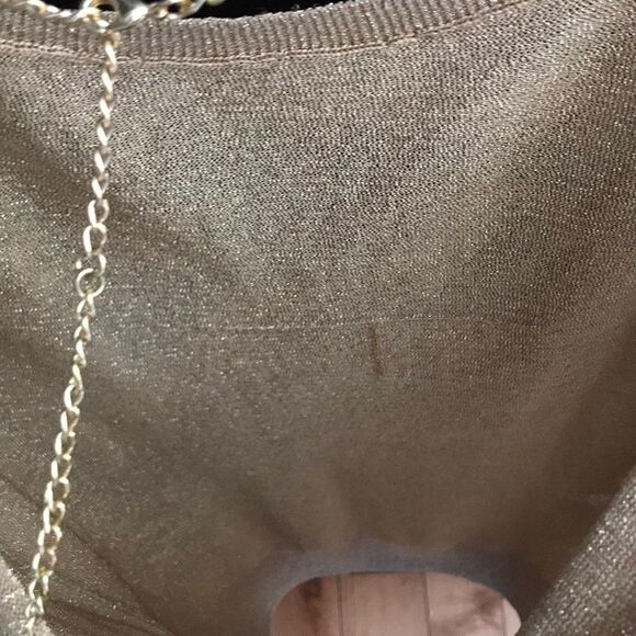 Chic Michael Kors gold shirt. - Picture 6 of 7